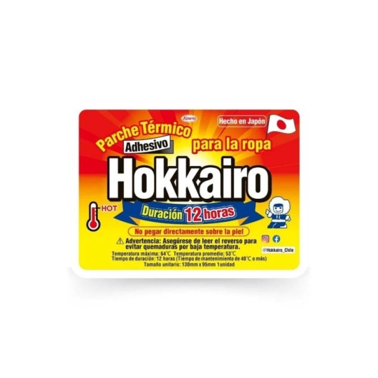 HOKKAIRO PARCHE TERMICO X 1 UNID