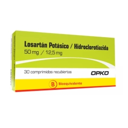 LOSARTAN/HIDROCL 50/12.5 X30COM.