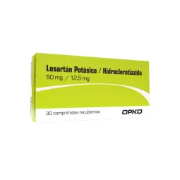 LOSARTAN/HIDROCLOTIAZIDA 50/12.5 X30COM.