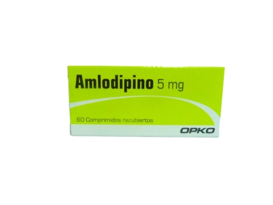 AMLODIPINO 5mg X60COM.