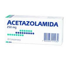 ACETAZOLAMIDA 250mg X20COM