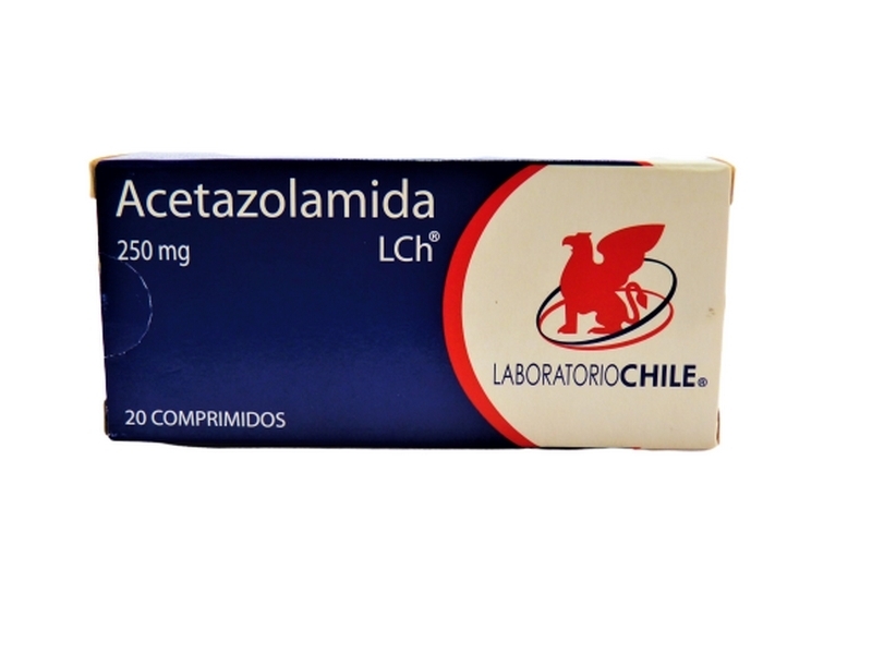 ACETAZOLAMIDA 250mg X20COM