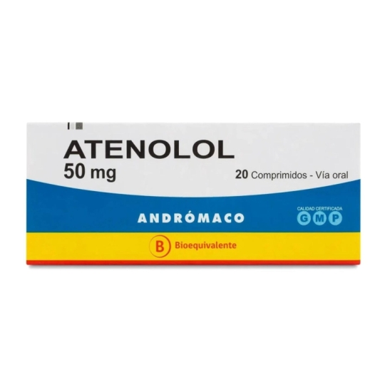ATENOLOL 50mg X20COM.