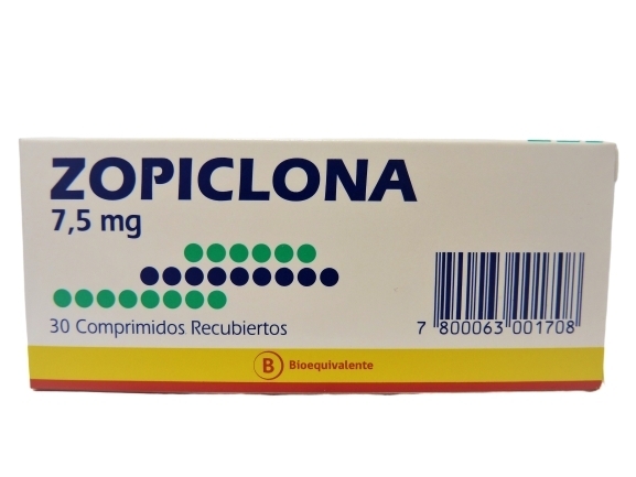 ZOPICLONA 7.5mg X30COM. ZOPICLONA 7.5mg X30COM.