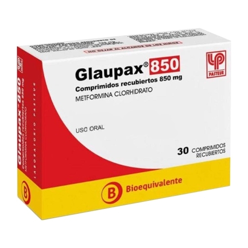 GLAUPAX 850mg X30 COM