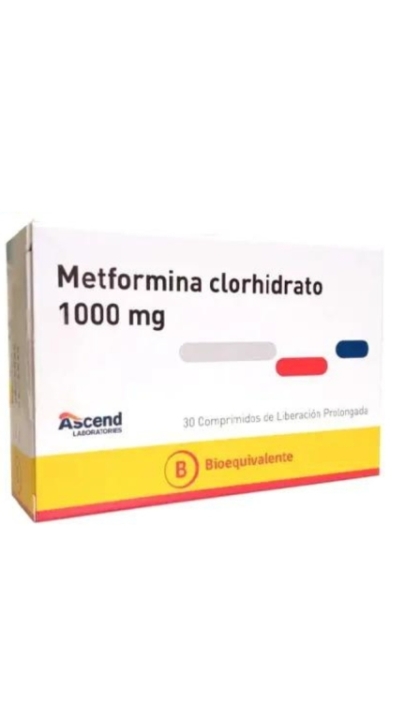 METFORMINA LP.1000mg X 30 COM