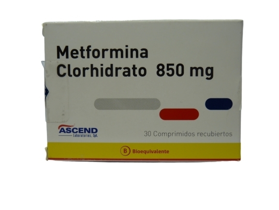 METFORMINA  850mg X30COM.REC.