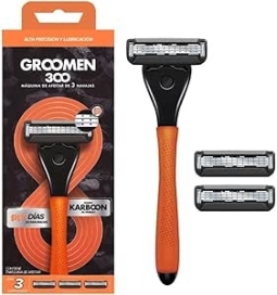 Groomen Maq. Afeitar  Karboon 300 X1 Und | groomen karboon 1un