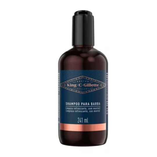 GILLETTE.KING SHAMPOO BARBA X 241 ML
