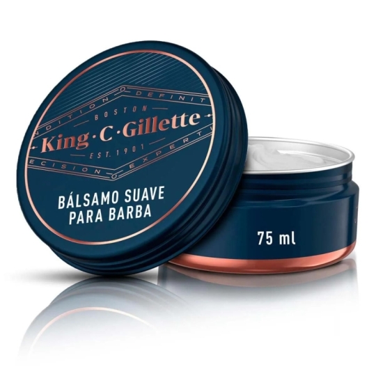 GILLETTE.KING BALSAMO BARBA X 75GR