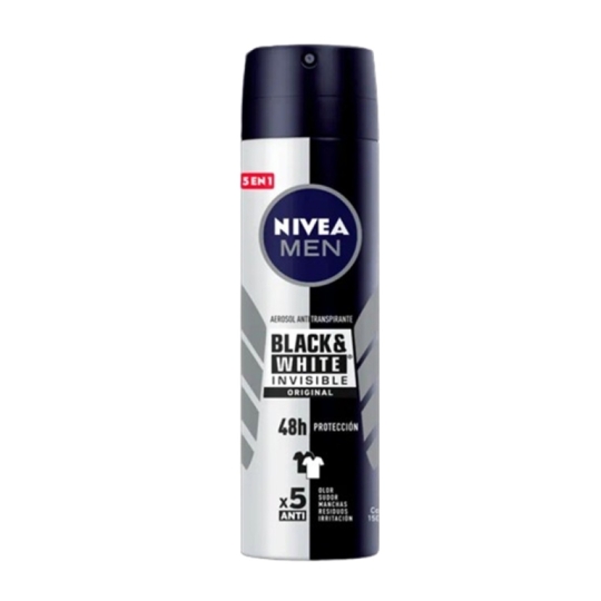 NIVEA DEO.MEN SP.B&W ORIGINAL INV. X150ML