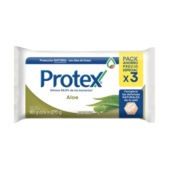 PROTEX JAB ALOE 90 GR X 3