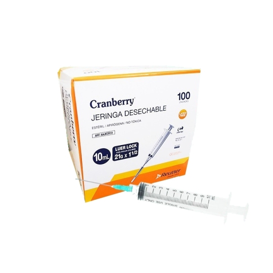 JERINGA DESECHABLE 10ML X1UNID.