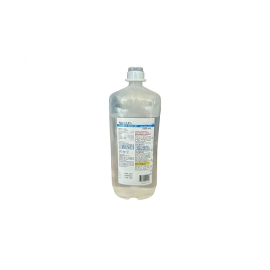 CLORURO DE SODIO 0.9% 1000ML