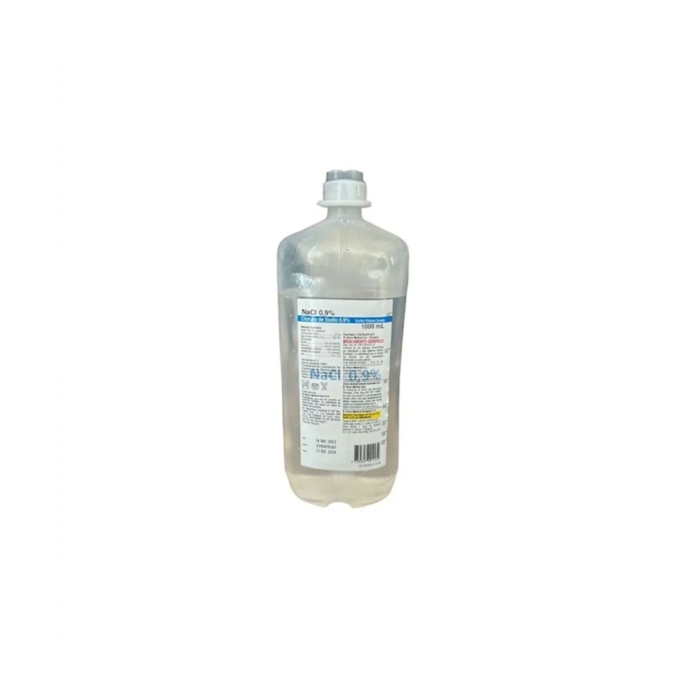 CLORURO DE SODIO 0.9% 1000ML