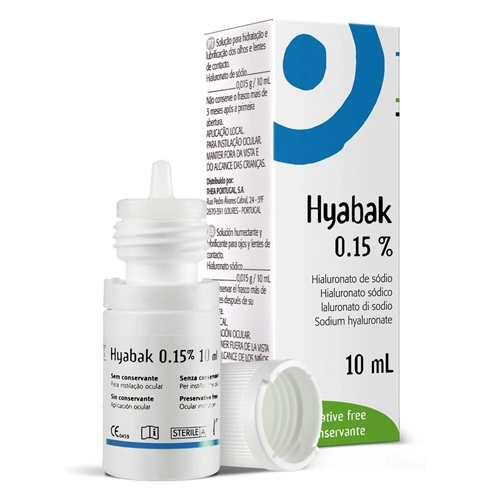 HYABAK HIPOTONICO SOLUCION OFTALMICA 10ML
