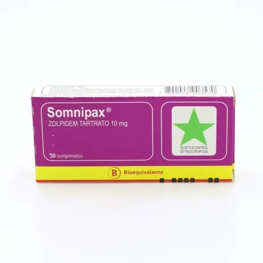 SOMNIPAX 10mg X 30COM