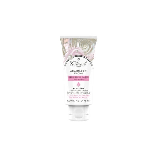 TEATRICAL  ACLARADORA FACIAL CONCHA DE NACAR X 75 ML