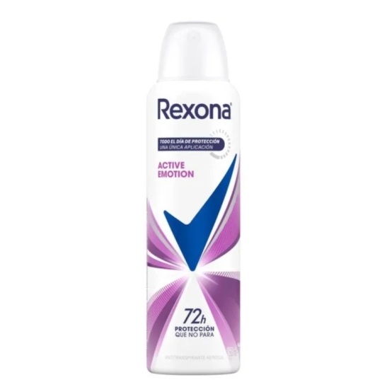 REXONA DES ACTIVE EMOTION 72H SPRAY X150ML MUJER