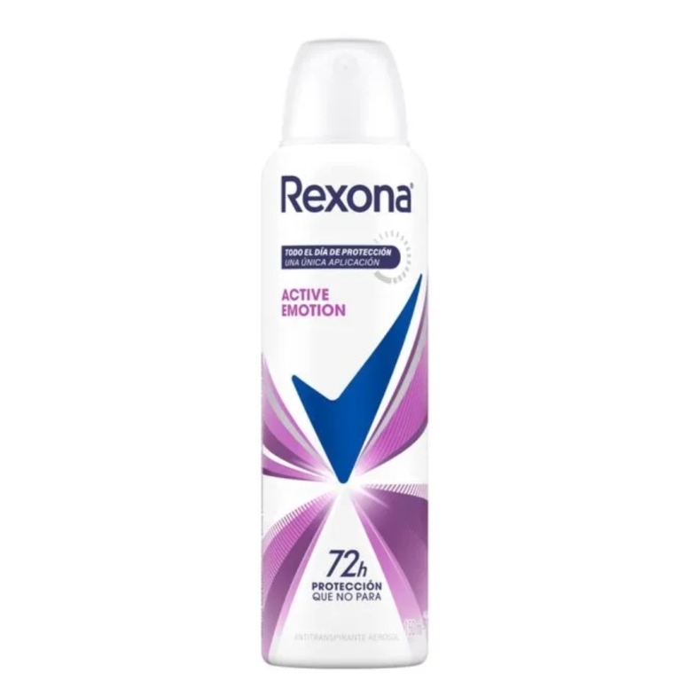 REXONA DES ACTIVE EMOTION 72H SPRAY X150ML MUJER
