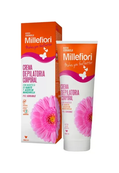 MILLEFIORI CREMA DEPIL.PIEL SENSIBLE KARITE 100G