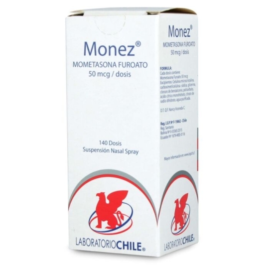 MONEZ 50mcg SPRAY NASAL X 140DOSIS