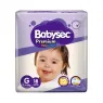 BABYSEC PAÑAL BEBE PREMIUM G X18