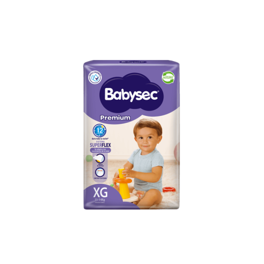 BABYSEC PAÑAL BEBE PREMIUM XG X14