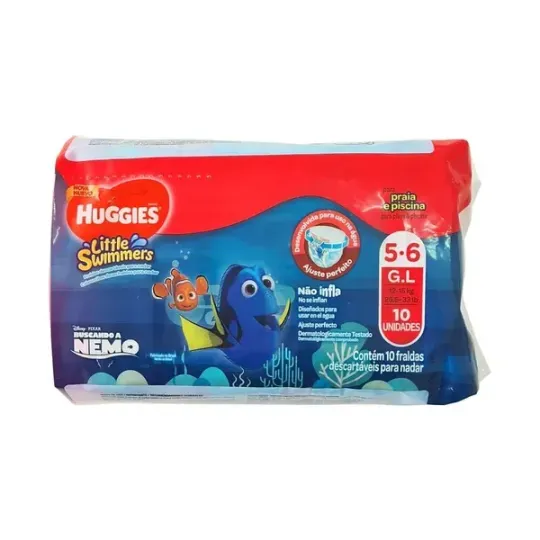 HUGGIES LITTLE SWMMERS G.L  X10