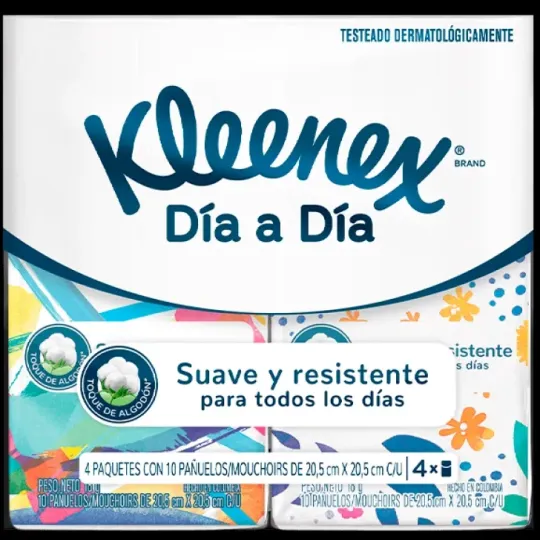 KLEENEX POCKET ORIG. X4