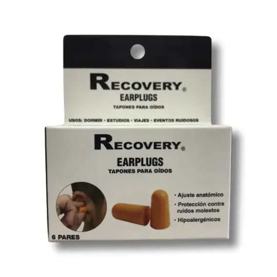 RECOVERY TAPONES OIDO 6 PARES