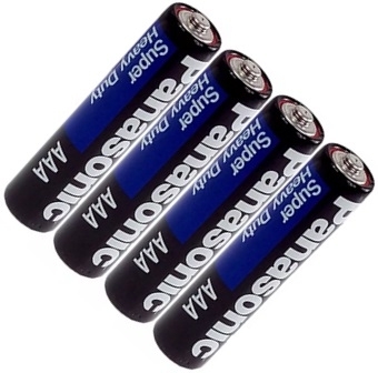 PANASONIC PILAS AAA X4