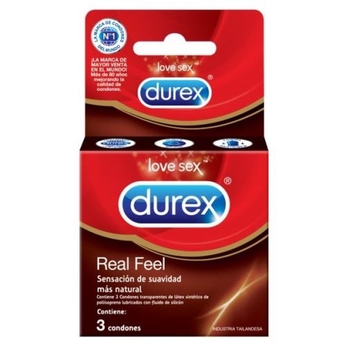 DUREX REAL FEEL X 3