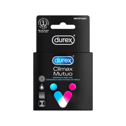 DUREX CLIMAX MUTUO X 3