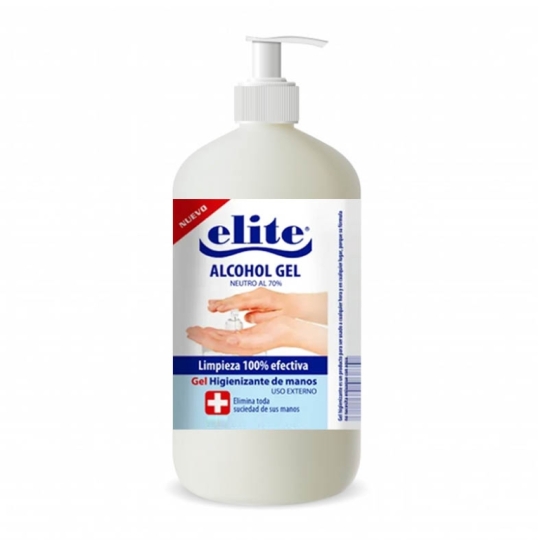 ELITE ALCOHOL GEL C/VALVULA X1000ML ELITE ALCOHOL GEL C/VALVULA X1000ML