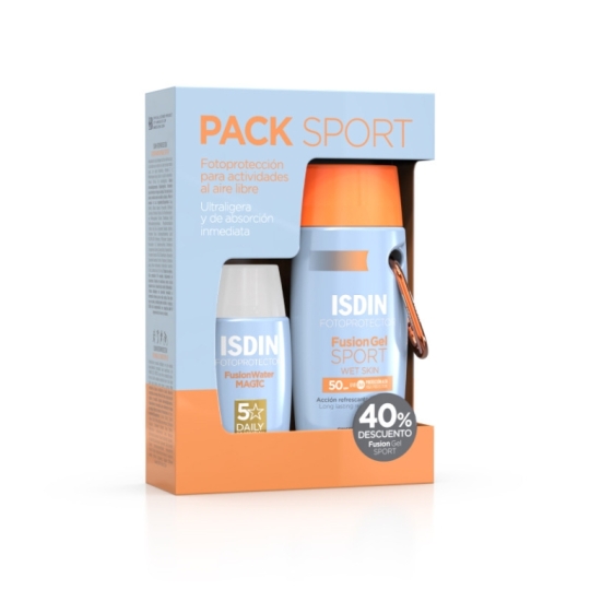 ISDIN PACK SPORT FUSION SPF 50 X 100 ML +FUSION 