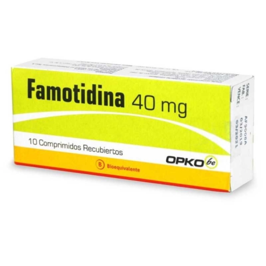 FAMOTIDINA 40mg X10COM.