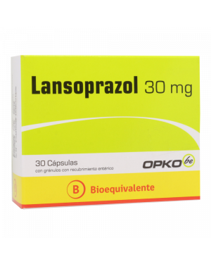 LANSOPRAZOL 30MG X 30CAP
