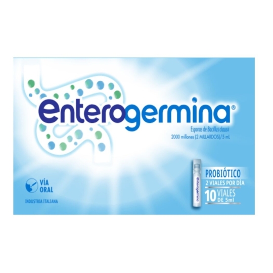 ENTEROGERMINA VIALES  5 ML X 10  UNI