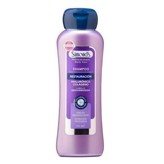 SIMONDS SHAMPOO RESTAURACION HIALURONICO S/S.410ML