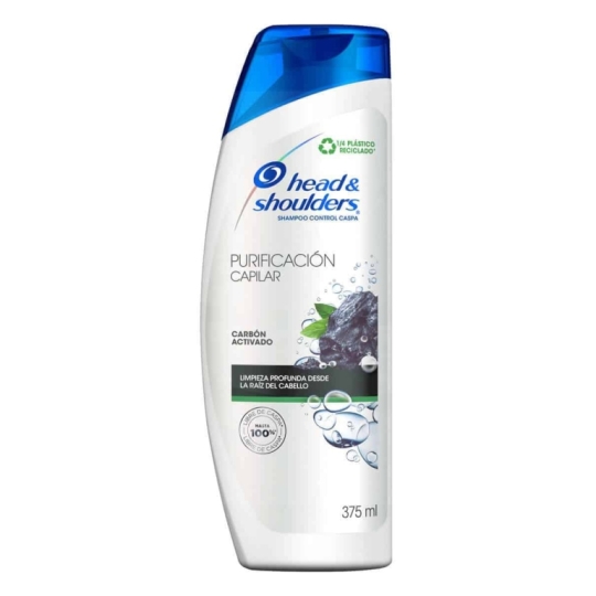 H&S CARBON ACTIVADO SHAMPOO X375ML