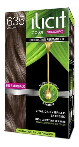 ILICIT TINT SIN AMONIACO 6.35 AVELLANA