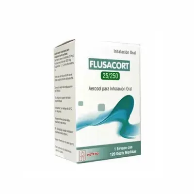 FLUSACORT 25/250mcg X 120 DOSIS