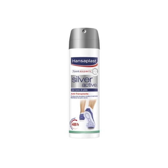 HANSAPLAST FOOT EXP.SILVER ACTIVE DEO.SP.X150ML