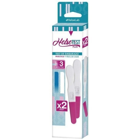 TEST EMBARAZO HELSE TEST PLUS LAPIZ X 2