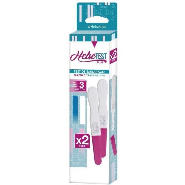 TEST EMBARAZO HELSE TEST PLUS LAPIZ X 2