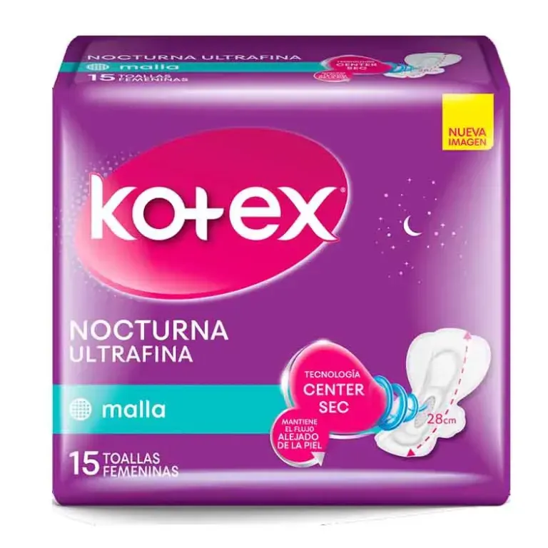 KOTEX DIA Y NOCHE ULTRAFINA  X15