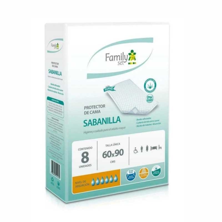F.SET SABANILLA PROT CAMA X8