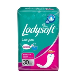 Ladysoft Protector Diario Largo X30 | ladysoft diario 30un