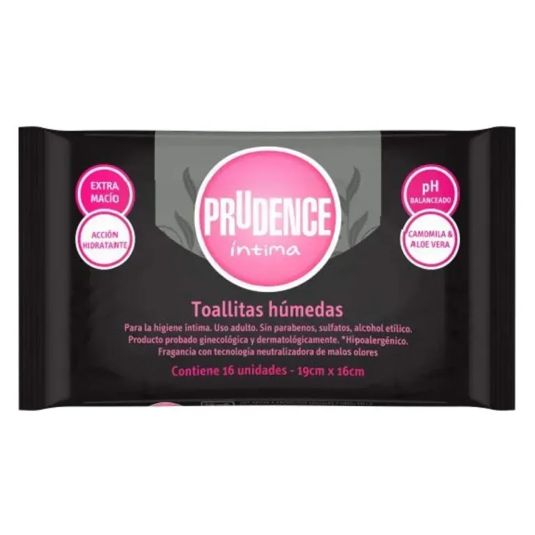 PRUDENCE TOALLAS INTIMAS X16